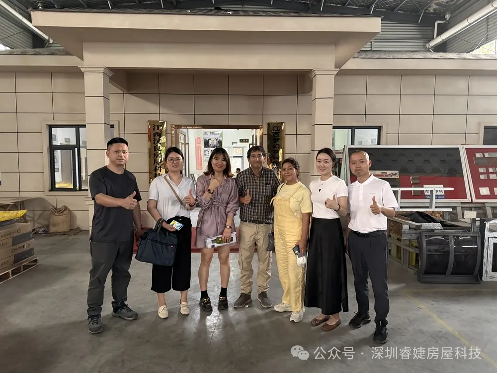 厄瓜多爾建筑商到訪工廠，探索合作引入輕鋼別墅至南美洲！