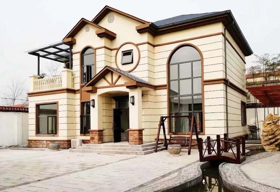 Do light steel villas require profession