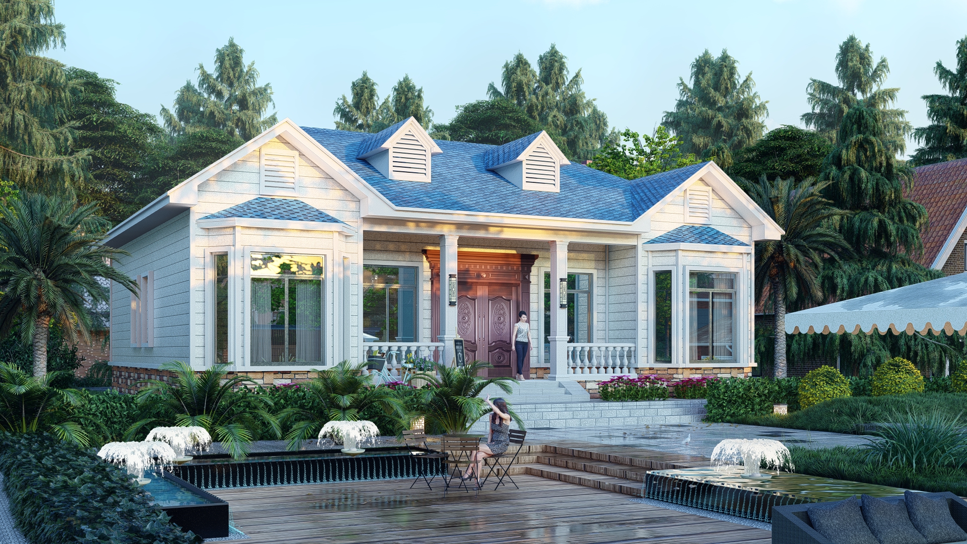 Can light steel villa walls be converted